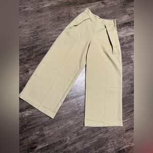 LIKE-NEW Fore WIDE Leg LINEN Look PANTS